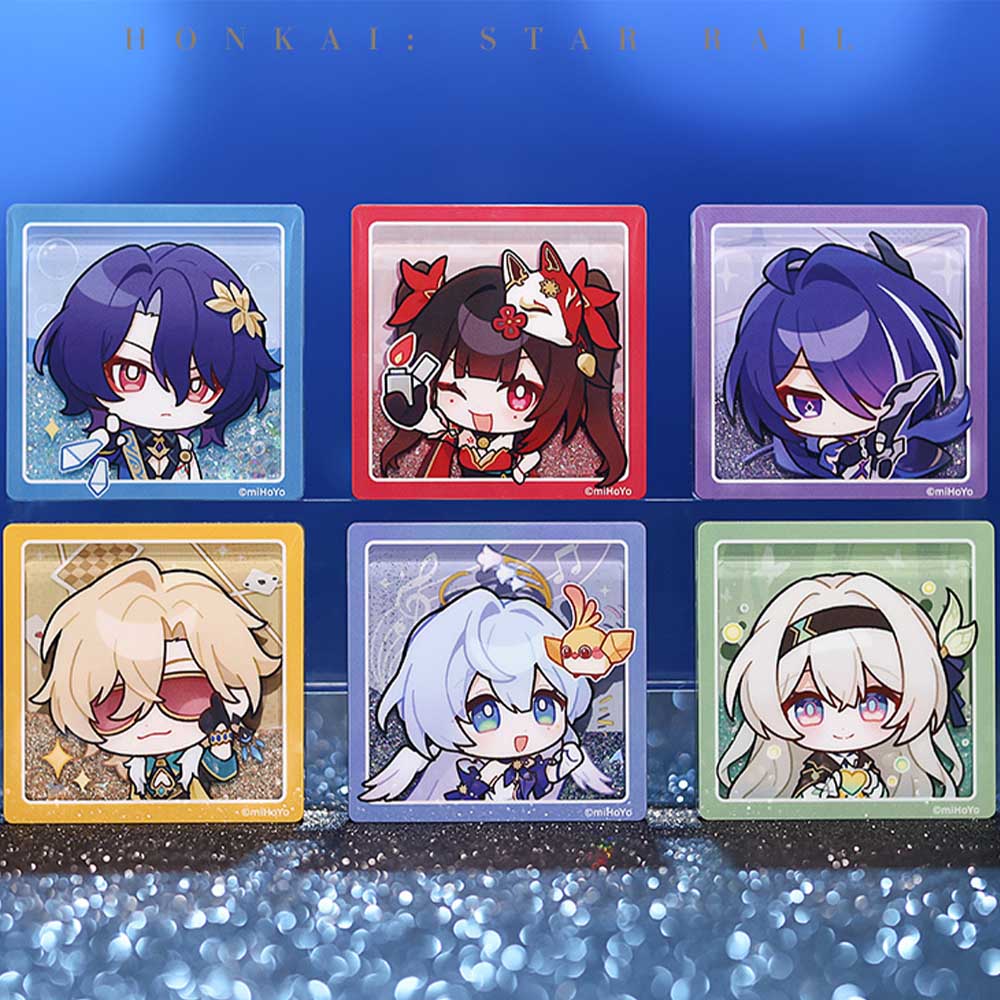 Acrylic Quicksand Fridge Magnet - Image 6