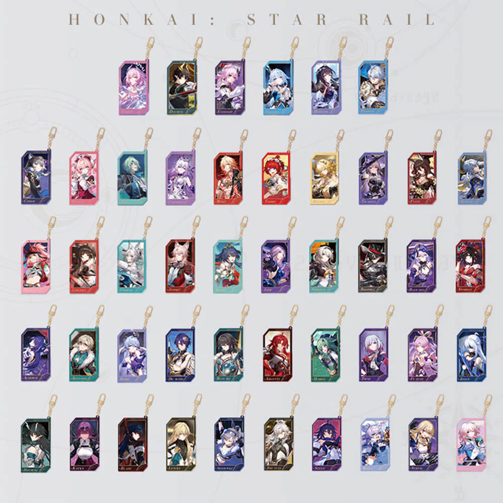 All-Stars Invite Series Acrylic Quicksand Pendant - Image 50