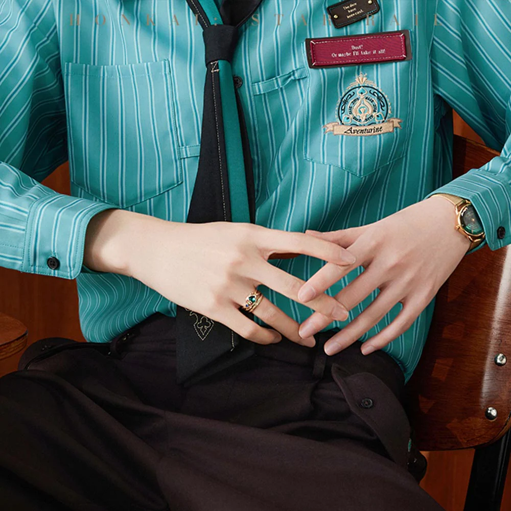 Aventurine Impression Series Ring Set - Image 4